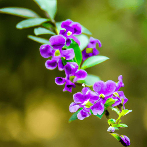 Violet flower February birth month